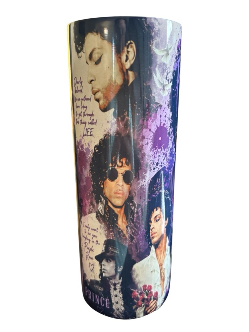 BUY NOW Prince Tribute Tumbler - Stainless Steel